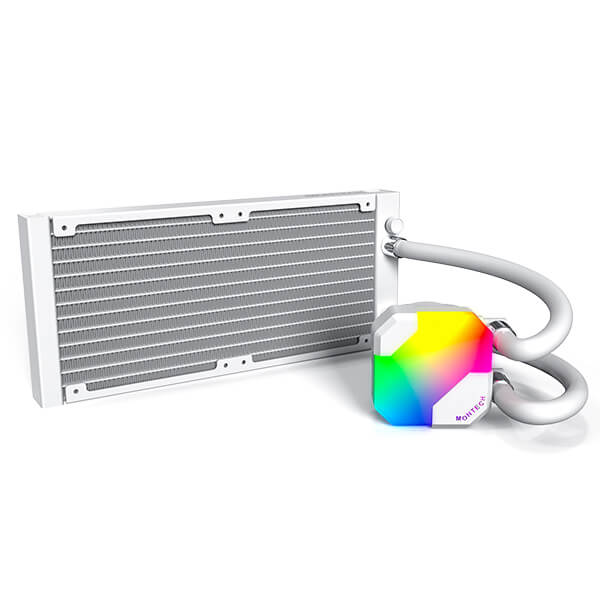 Montech HyperFlow ARGB 240 White CPU Liquid Cooler